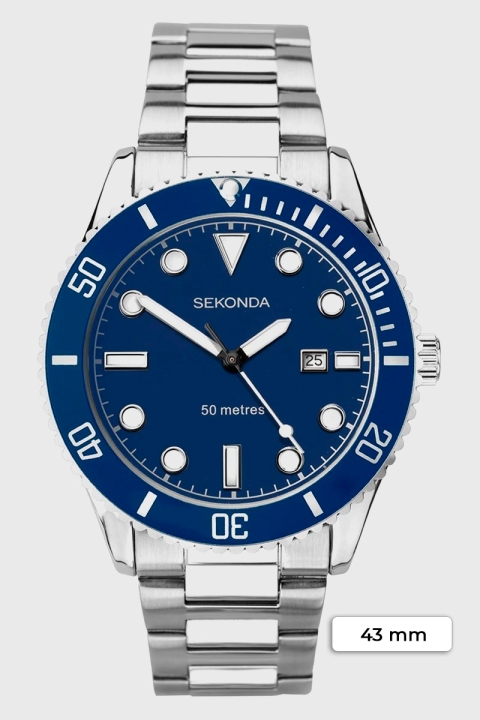 Sekonda 1789 Stainless Steel Bracelet Klok