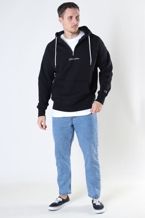 Champion Half Zip Hooded Sweatshirt NBK