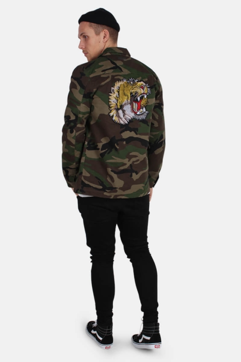 Just Junkies City Camo Tiger Overshirt Army