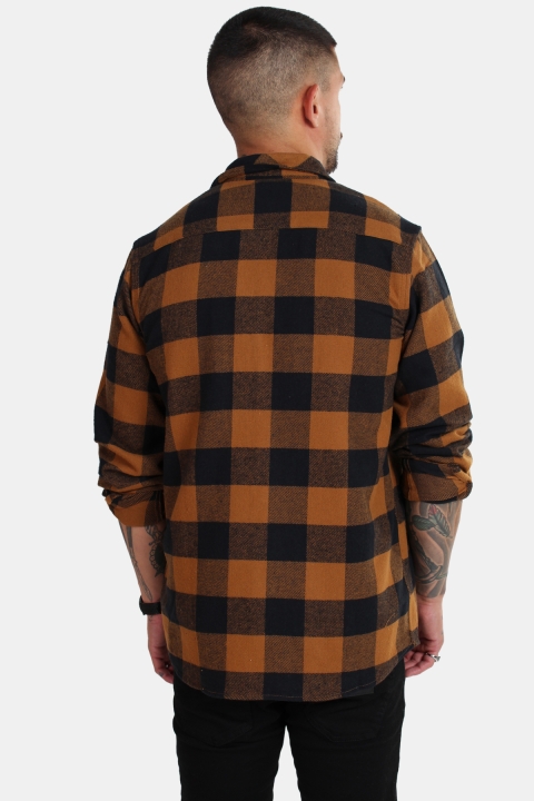 DICKIES NEW SACRAMENTO SHIRT  BROWN DUCK