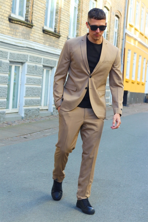 Jack & Jones Premium Franco Slim Fit Pak Petrified Oak