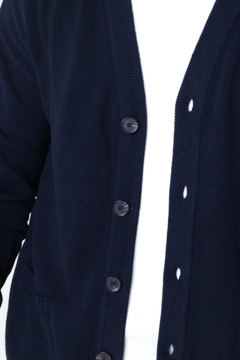 Jack & Jones JORJAMES KNIT CARDIGAN Sky Captain