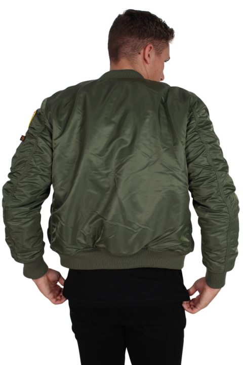 Alpha Industries  MA-1 VF NASA Bomber Jas Sage Green