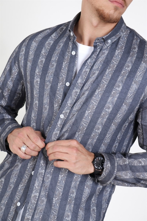 Clean Cut Sälen 131 Overhemd Dark Grey
