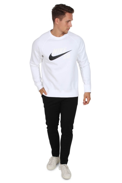 Nike SB Icon Crewneck Sweat White