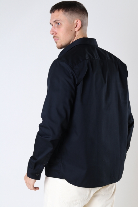 Clean Cut Copenhagen Cliff Twill Shirt Black