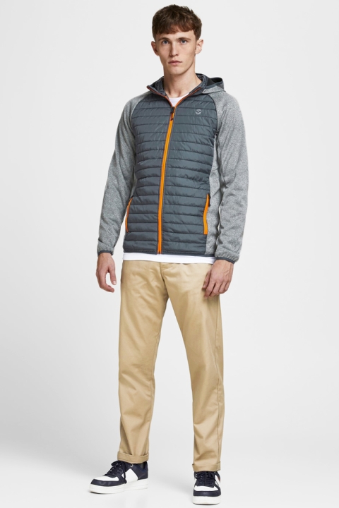 Jack & Jones JJEMULTI QUILTED JACKET NOOS Grey Melange