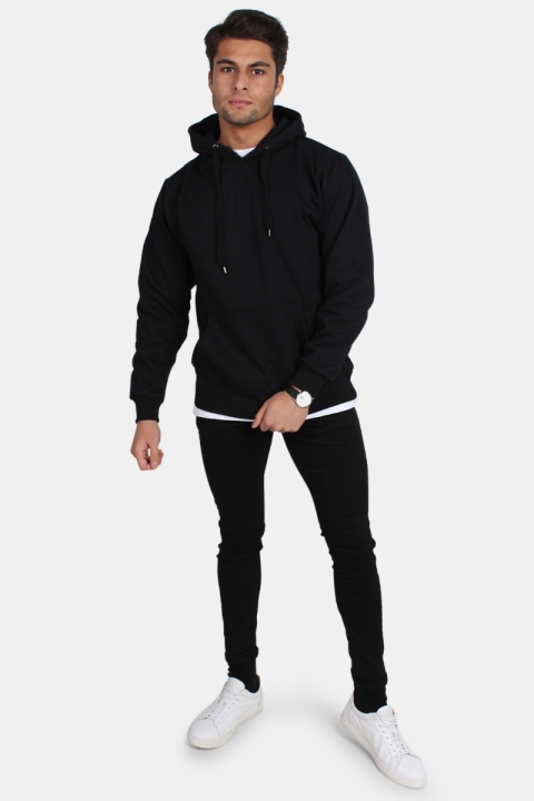 Basic Brand Hooded Sweat Black