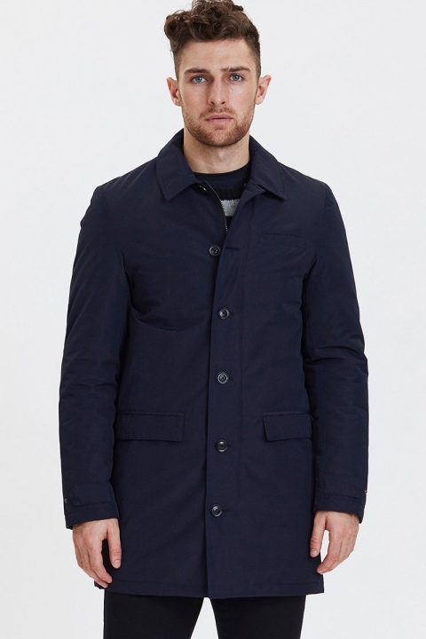 Les Deux Eric Maccoat Lange Jas Dark Navy