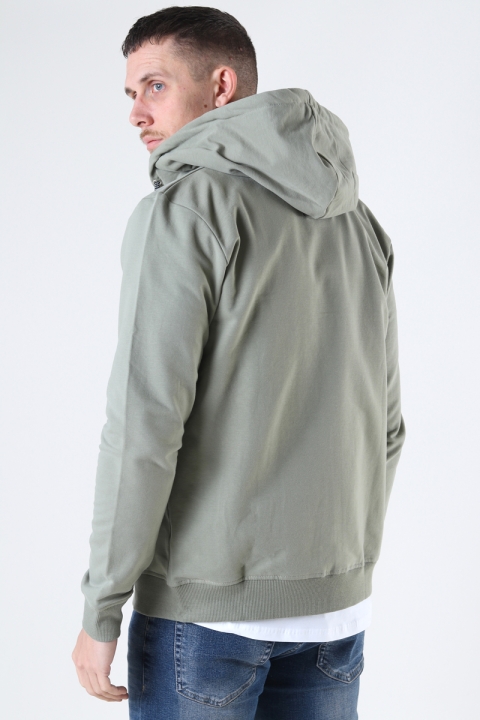 Fat Moose Brady Hood Zip Dusty Green