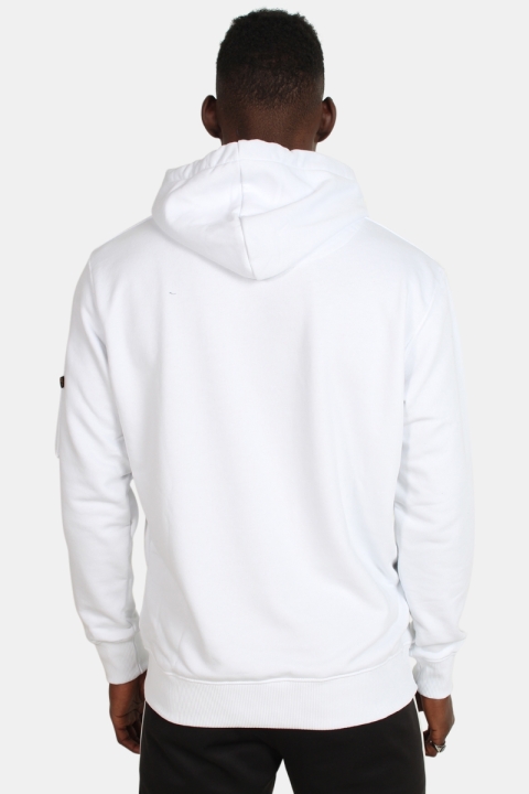 Alpha Industries X-Fit Hoodie White