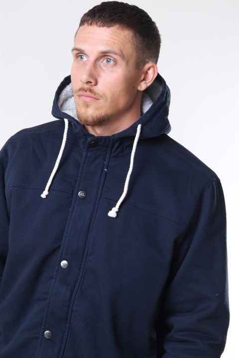 Denim Project Teddy Parka Jas Navy