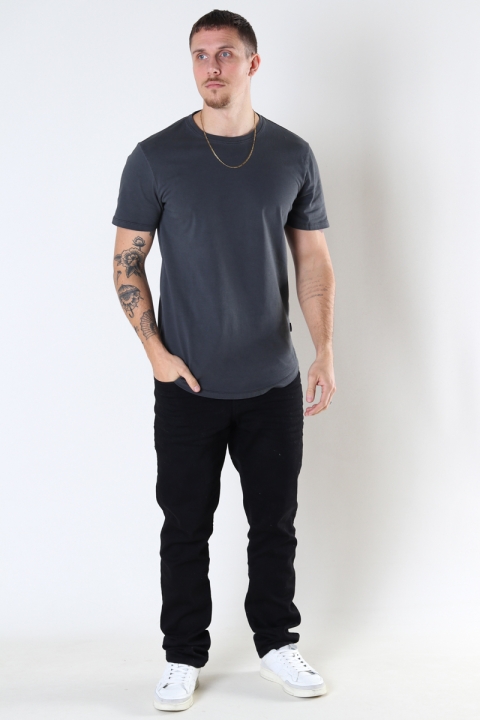 ONLY & SONS ONSRON LIFE LONGY SS TEE BF Black