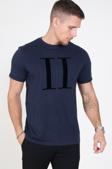 Les Deux Encore T-shirt Navy Melange