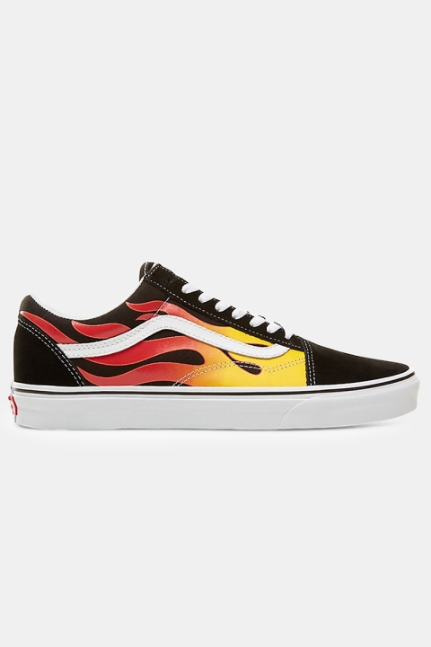 Vans Old Schoenol Sneakers Flame Black/Black/Tr Wht