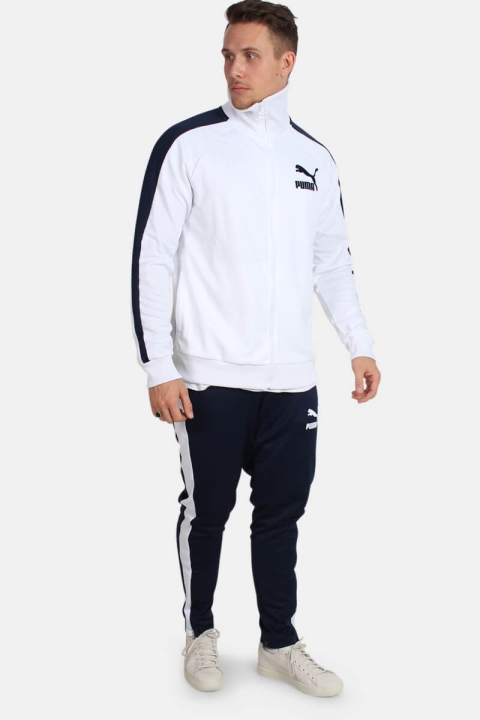 Puma T7 Vintage Track Jas Peacoat/White