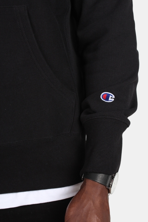 Champion Hooded Sweatshirt Black