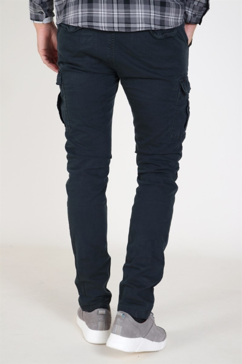 Superdry Surplus Cargo Broek Washed Black