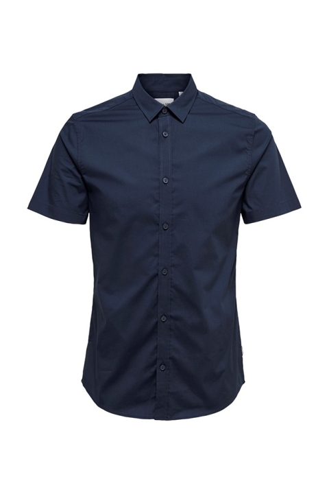 Only & Sons Alfredo SS Overhemd Noos Dress Blues