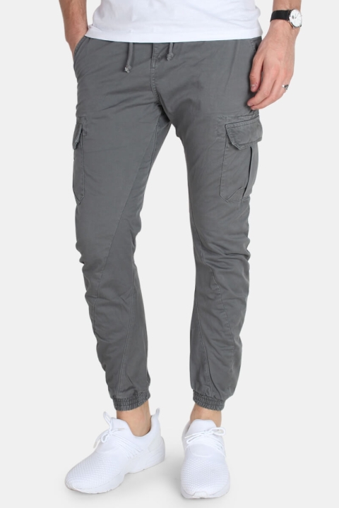 Urban Classics Cargo Jogging Broek Dark Grey