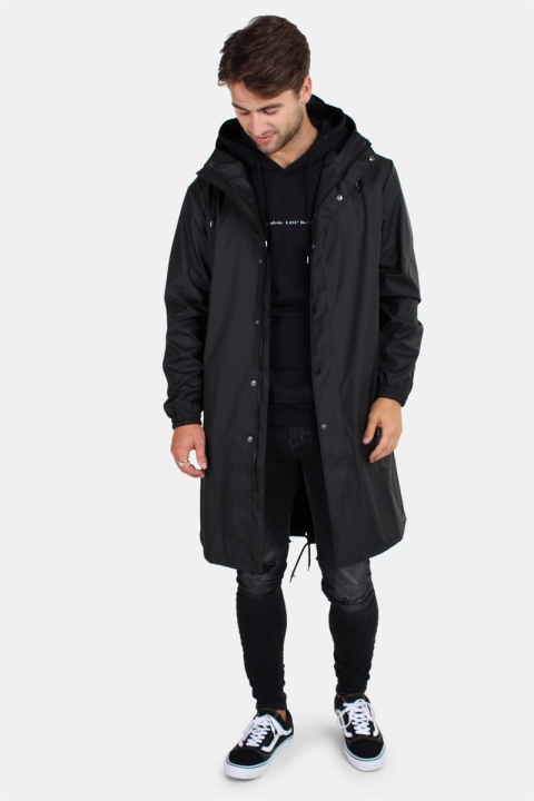 Rains Fishtail Parka RegnJas Black