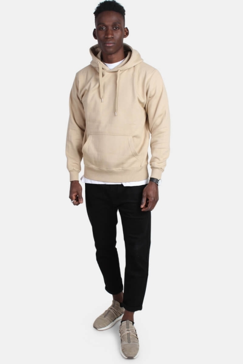 Basic Brand Hooded Sweat Sand