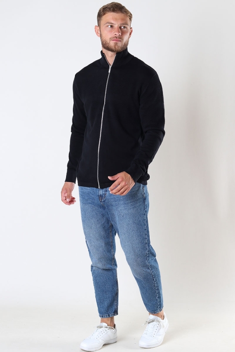 Selected MAINE LS KNIT CARDIGAN Black