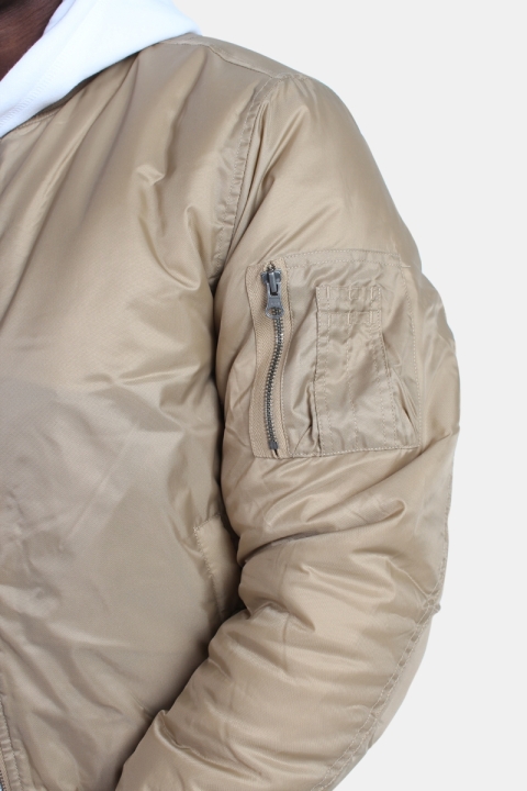 Urban Classics Bomber Jas Beige