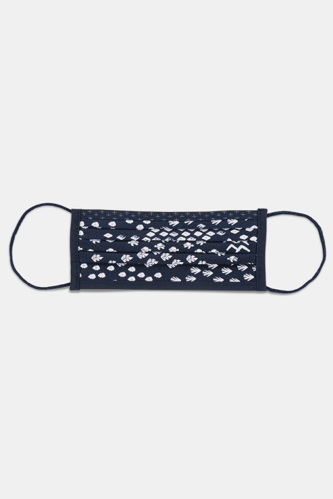 ISchoen Vital Supreme Line Face Cover Floral Navy