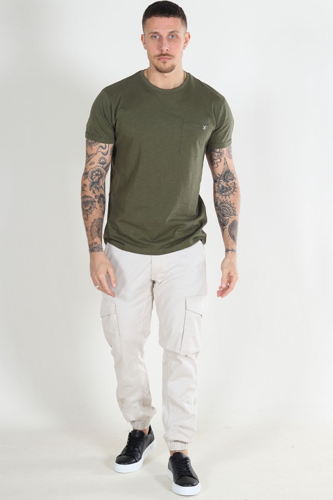 Jack & Jones Paul Flake Cargo Pants Moonbeam