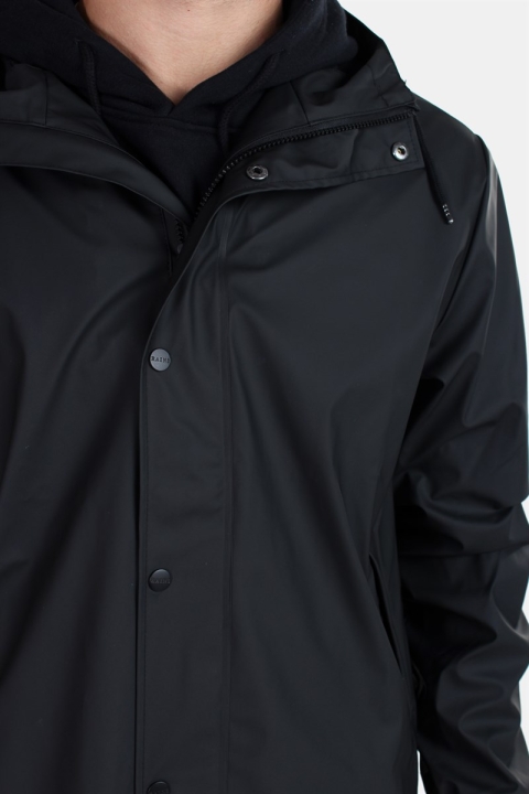 Rains Fishtail Parka RegnJas Black