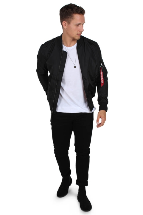 Alpha Industries MA-1 TT Bomber Jas Black