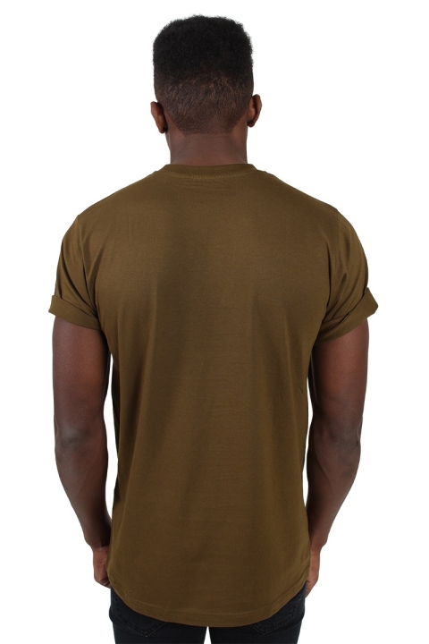 Basic Brand T-shirt Olive