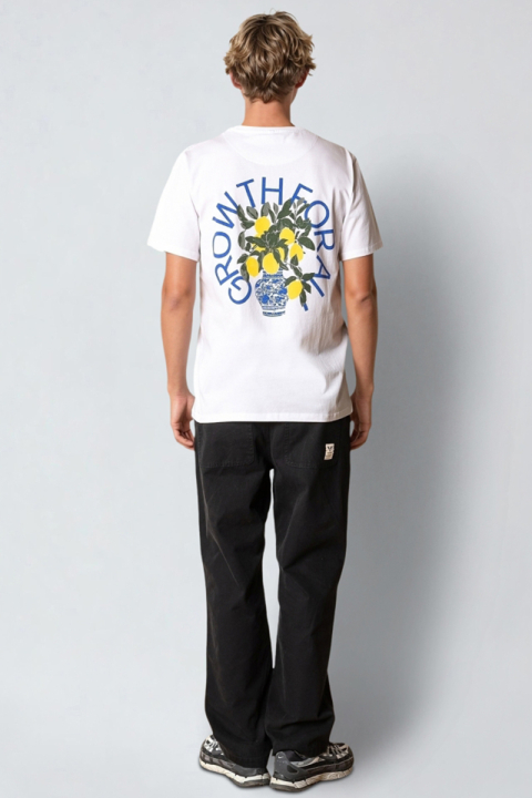 Fat Moose Growth T-Shirt White