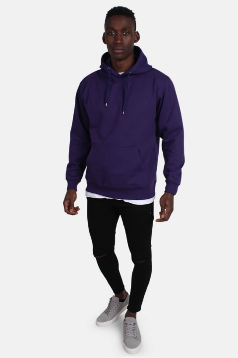 Basic Brand Hooded Sweat Violet