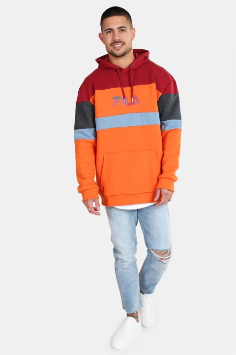 Fila Men Larry Hooded Sweat Harvest Pumpkin