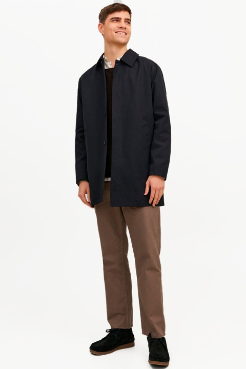 Jack & Jones City Mac Coat Black