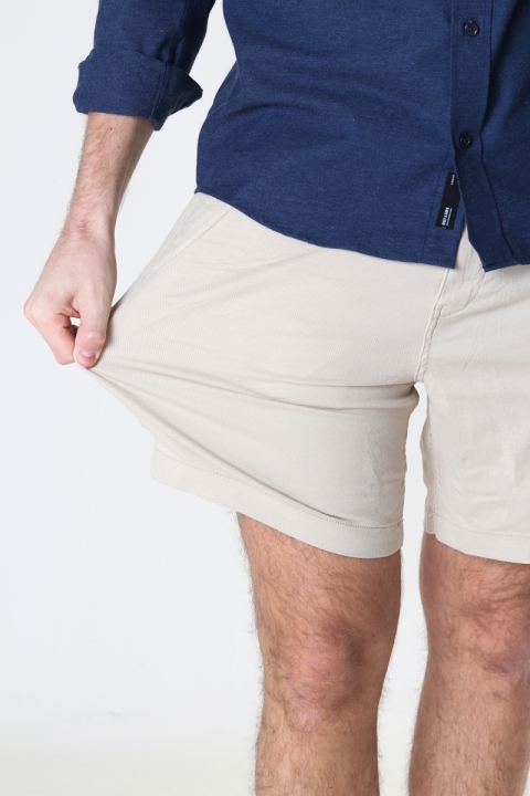 Selected SLHSTORM FLEX SHORTS W NOOS Turtledove Mix - Plaza Taupe