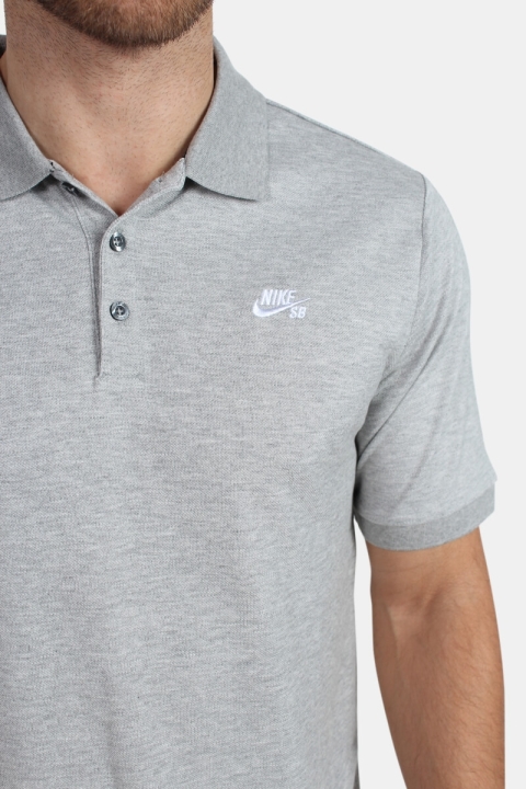 Nike Dri Fit Pique Polo Grey