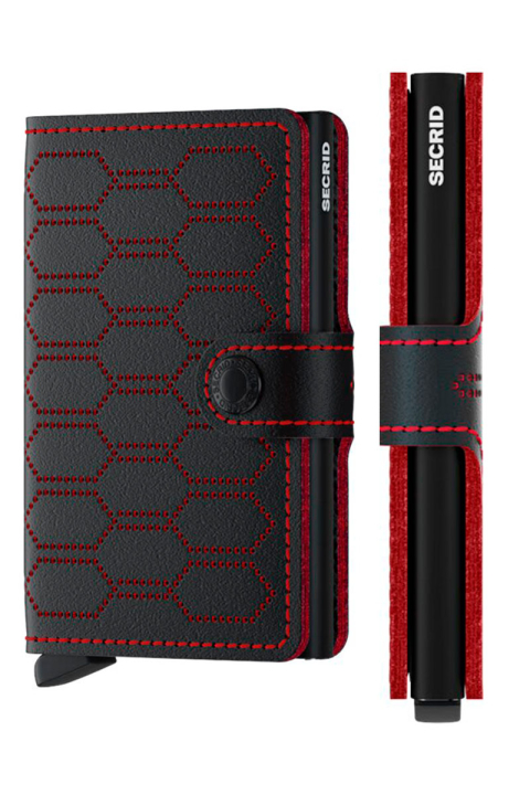 Secrid Miniwallet Fue Black-Red