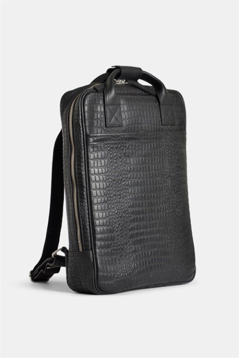 Still Nordic Dundee Backpack Black Croco