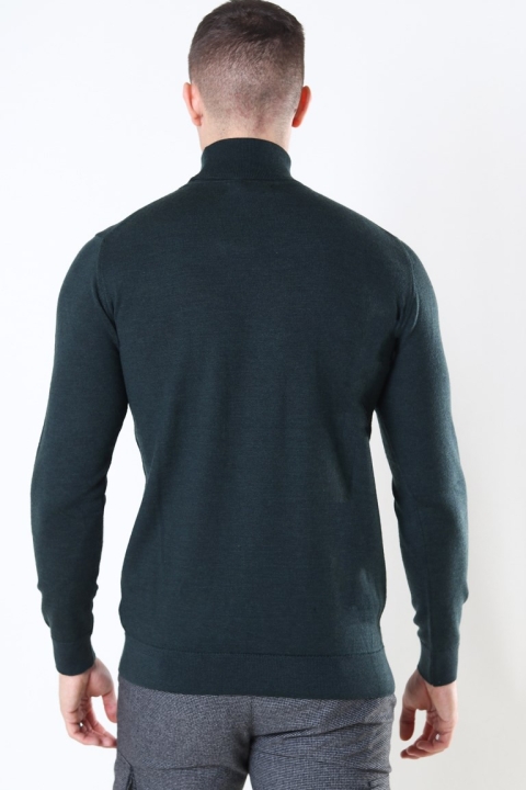 Clean Cut Copenhagen Merino Wool Roll Breien Bottle Green