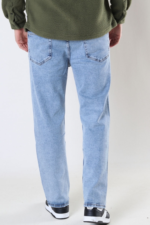 Denim project DPRecycled Loose Jeans 280 Light Stone Wash