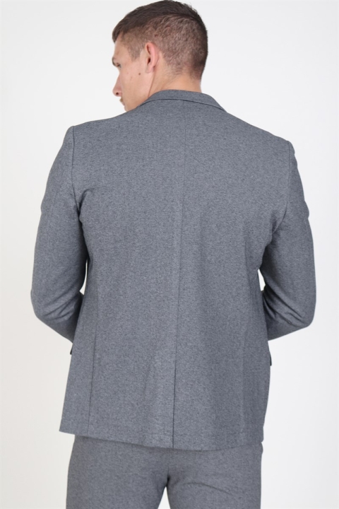 Gabba Daze Jersey Blazer Light Grey Melange