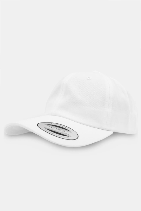 Flexfit Low Profile Cotton Twill Baseball Cap White