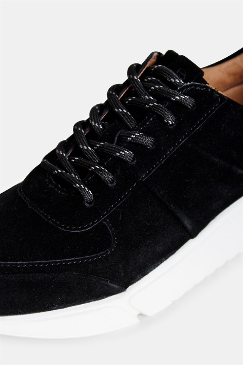 Shoe The Bear Salonga Ruskind Sneakers Black