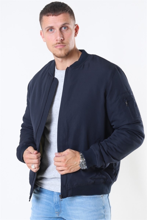 Only & Sons Jack Bomber Jas Dark Navy