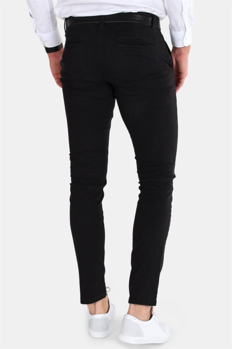 Only & Sons Tarp Chino Broek PK 1462 Black