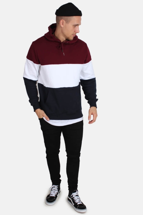 Klokban Classics TB1870 Hoodie Port/White/Navy