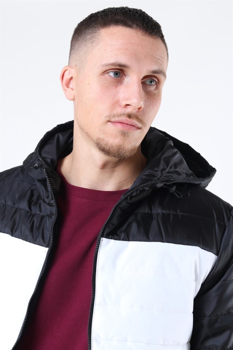 Denim Project Puffer Jacket White